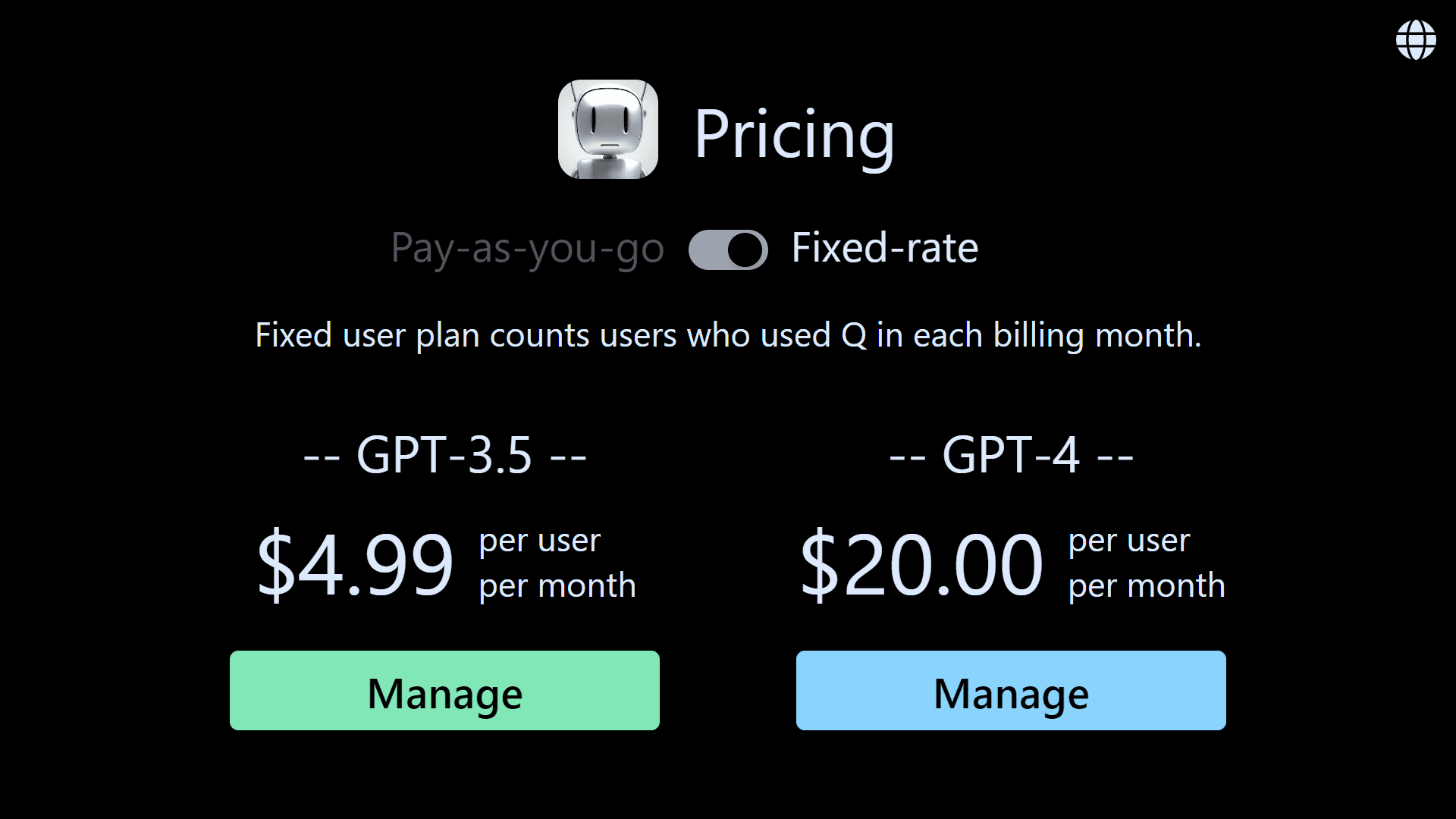 GPT-3.5 Fixed Plan Now $4.99/seat/month!